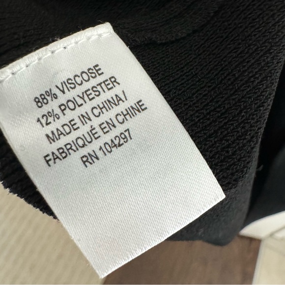 NWT Milly Italian Structured Shift Black Mini Dress | M - Picture 9 of 9